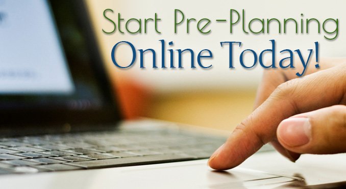 Start your Funeral Pre-Arrangements online